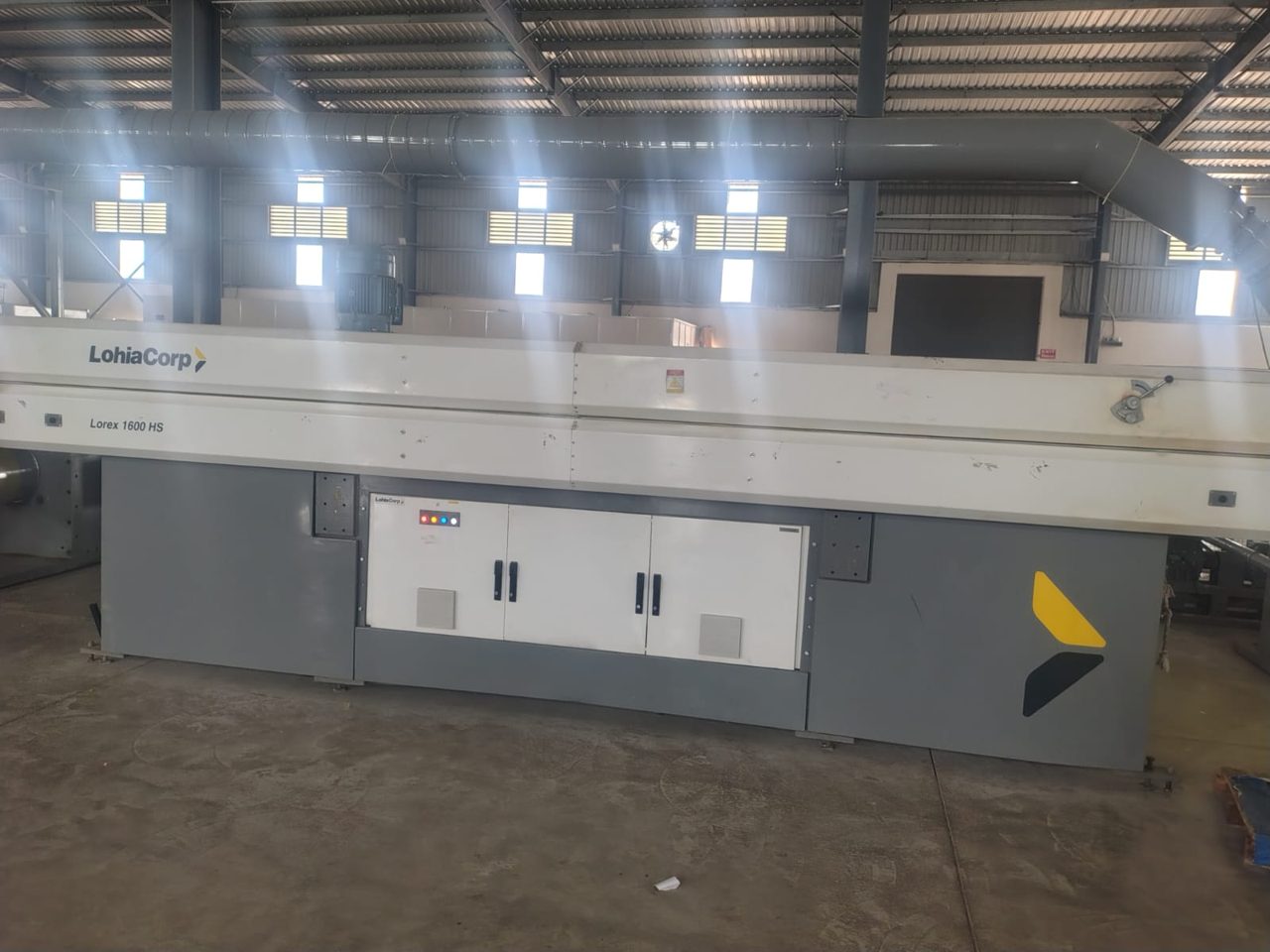 Lohia Corp Lorex 1600 HS tape extrusion machine