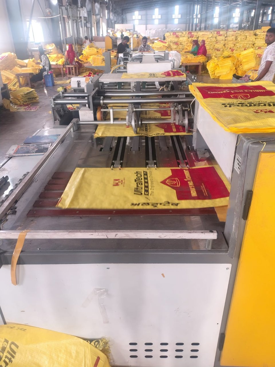 Bag converting and printing machine